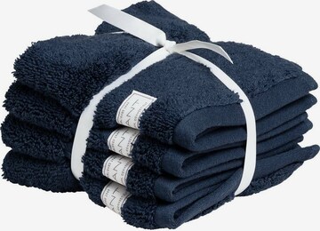 GANT Handdoek in Blauw: voorkant