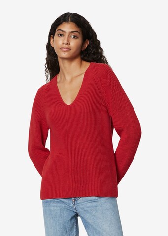 Pullover di Marc O'Polo in rosso: frontale