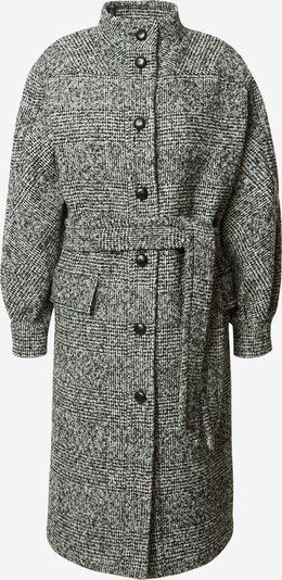 The Kooples Manteau mi-saison en gris / noir, Vue avec produit