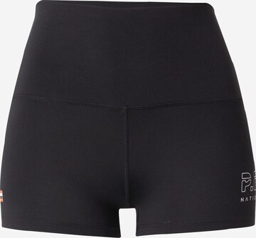 P.E NationSkinny Sportske hlače 'Recharge' - crna boja: prednji dio