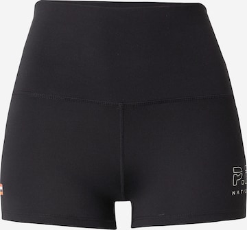 P.E Nation Skinny Športové nohavice 'Recharge' - Čierna: predná strana