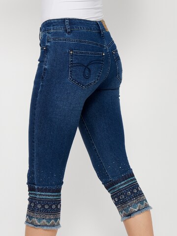 KOROSHI Skinny Jeans in Blau