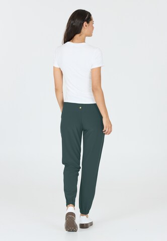 Athlecia Tapered Sportbroek 'Austberg' in Groen