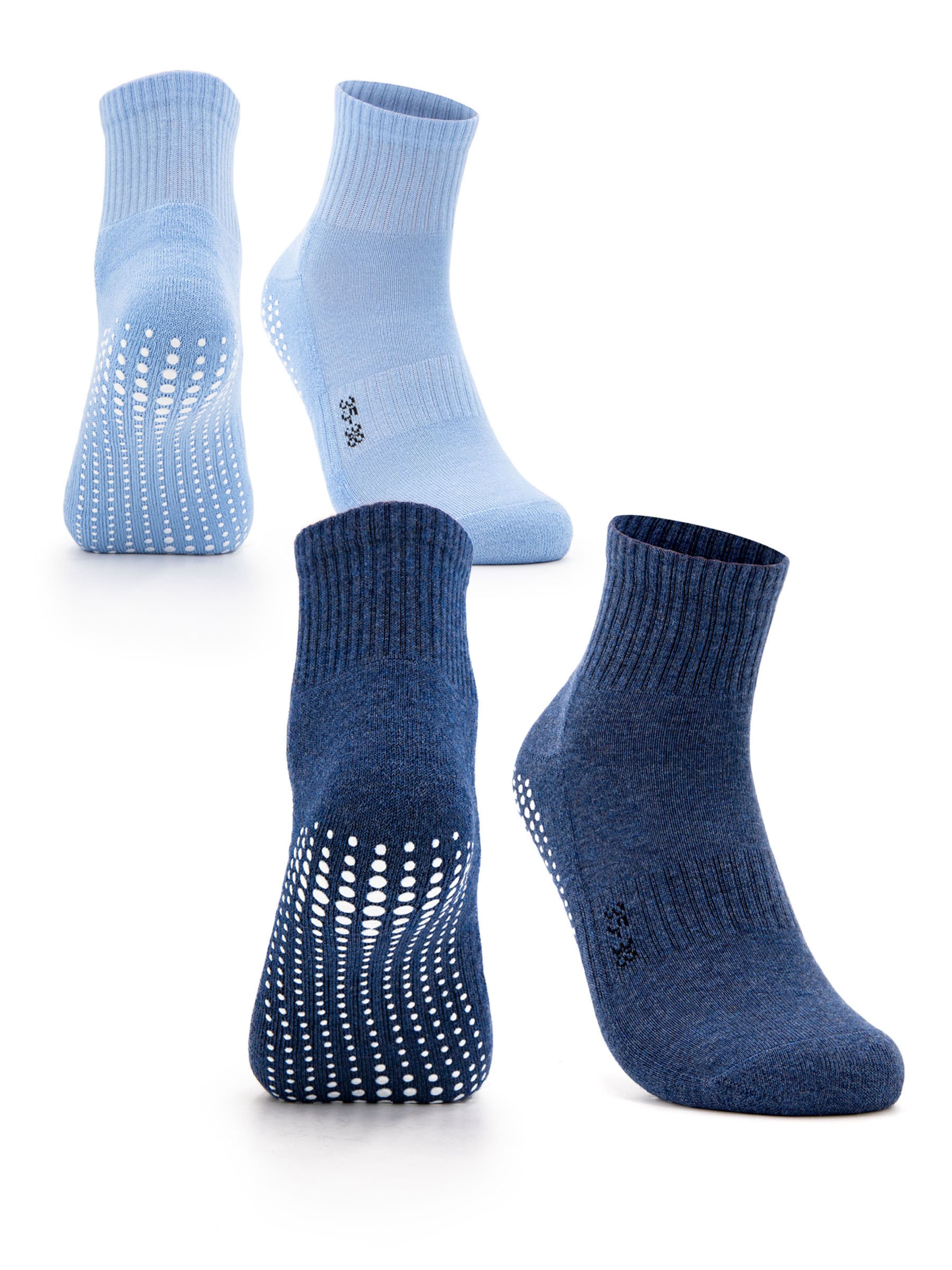 Occulto Athletic Socks 'Madeleine' in Blue: front