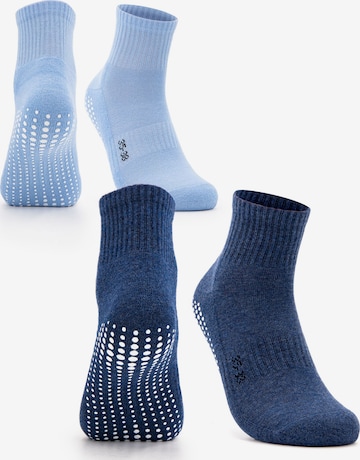 Occulto Athletic Socks 'Madeleine' in Blue: front