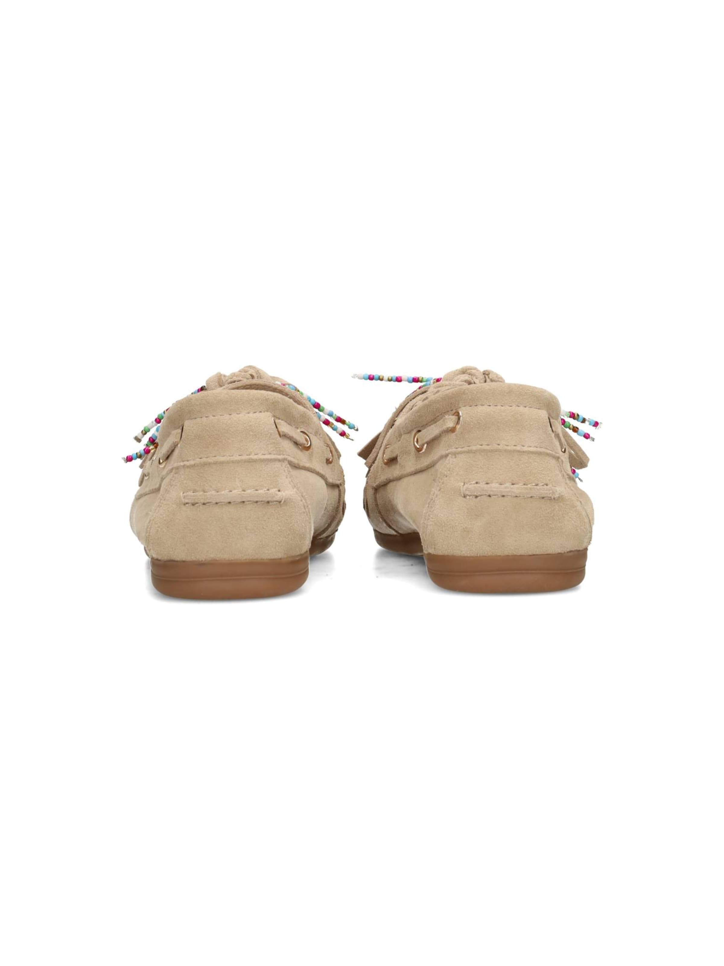 Mocassin 'Iris' Poelman en beige