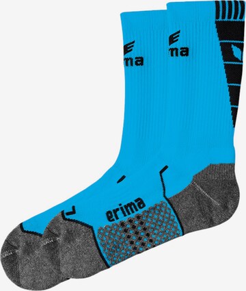 ERIMA Athletic Socks in Blue: front