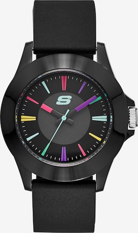 SKECHERS Analog Watch in Black: front