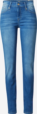 Coupe slim Jean 'Rich' MAC en bleu : devant