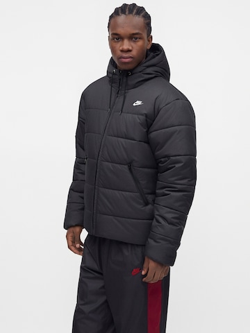 juoda Nike Sportswear Demisezoninė striukė 'ACCESS'