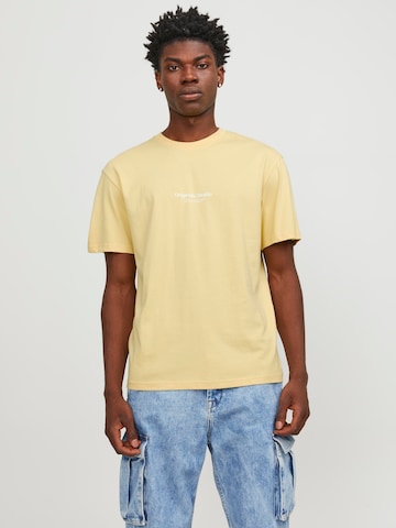 JACK & JONES Bluser & t-shirts 'Vesterbro' i gul: forside