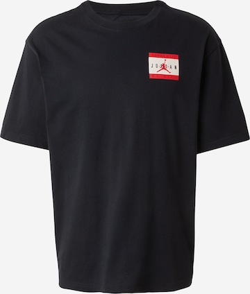 juoda Jordan Marškinėliai: priekis