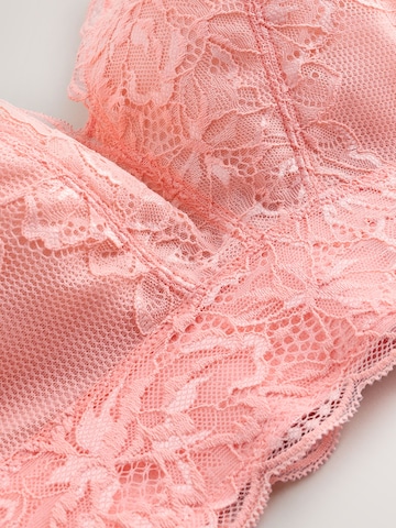 Next Bustier Biustonosz w kolorze różowy