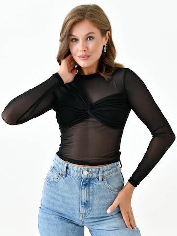WOMAN VISION Bluse‌‌‌‌‌‌‌‌‌ in Schwarz
