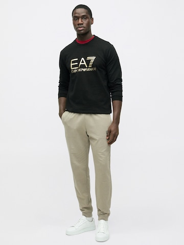 EA7 Emporio Armani Mikina – černá