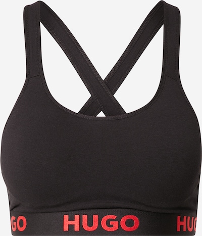 HUGO Grudnjak u narančasto crvena / crna, Pregled proizvoda