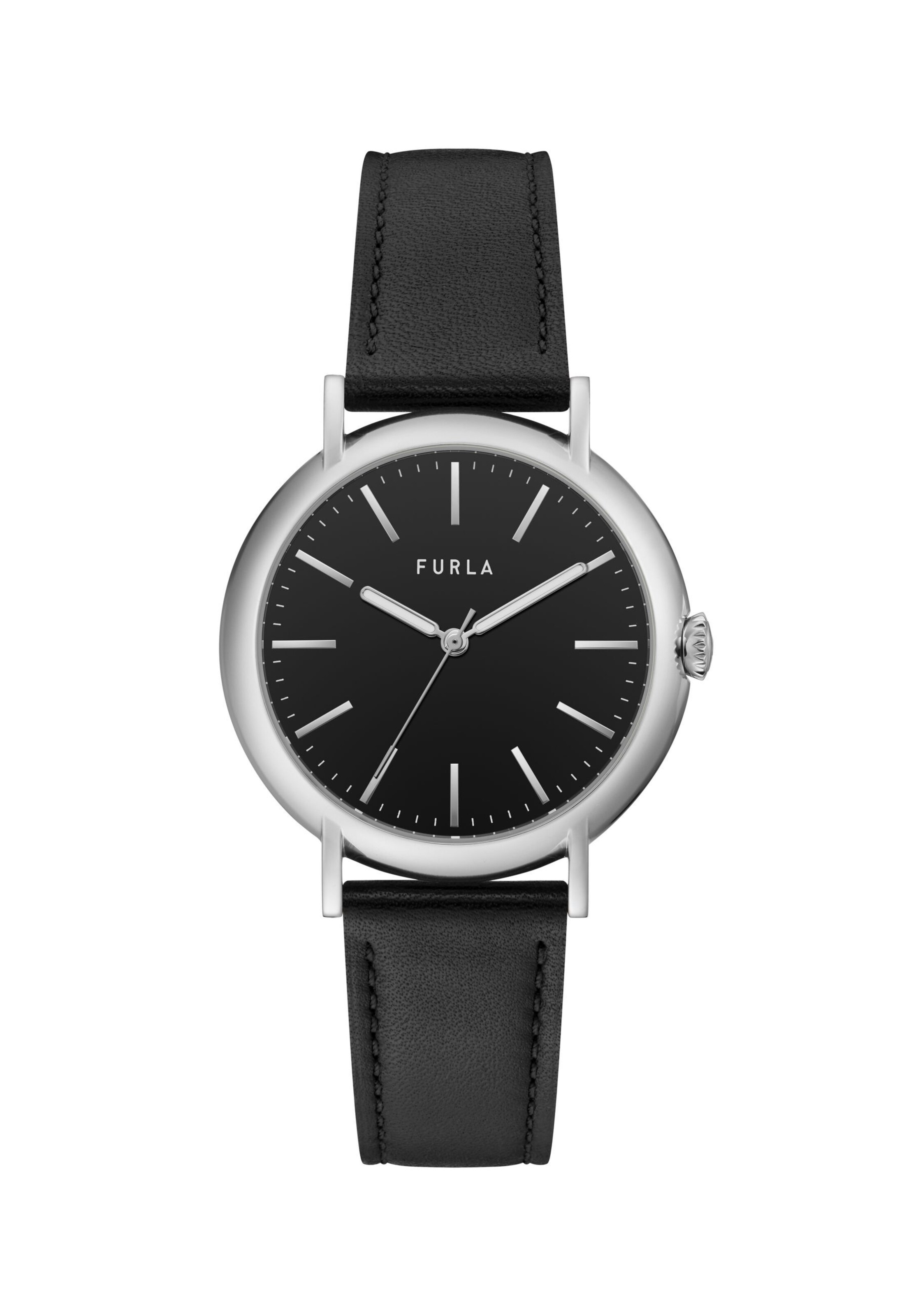 FURLA Analoog horloge Easy Shape in Zwart ABOUT YOU