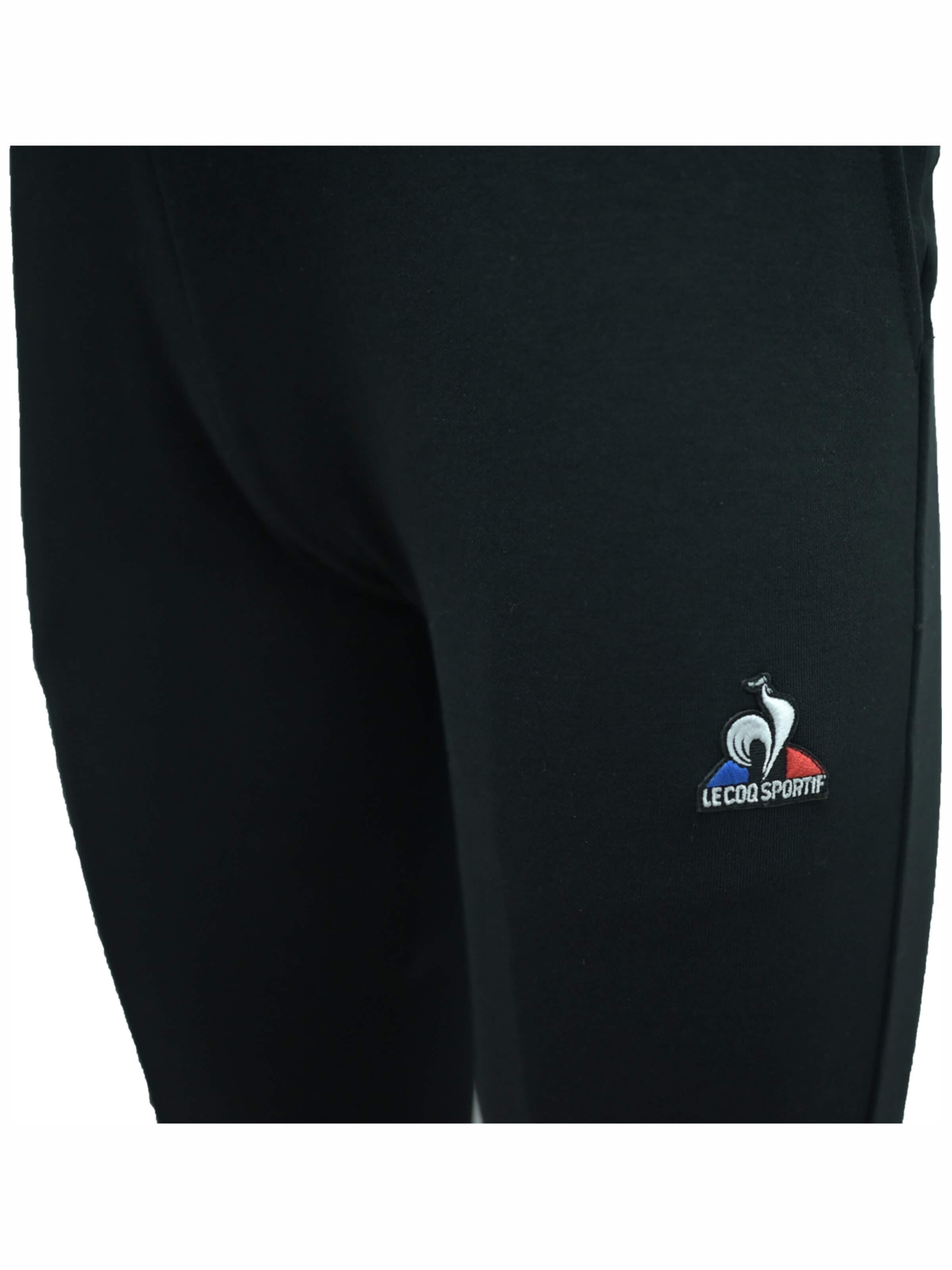 LE COQ SPORTIF - regular Pantalón deportivo 'Le Coq Sportif Essentiels Slim' en negro