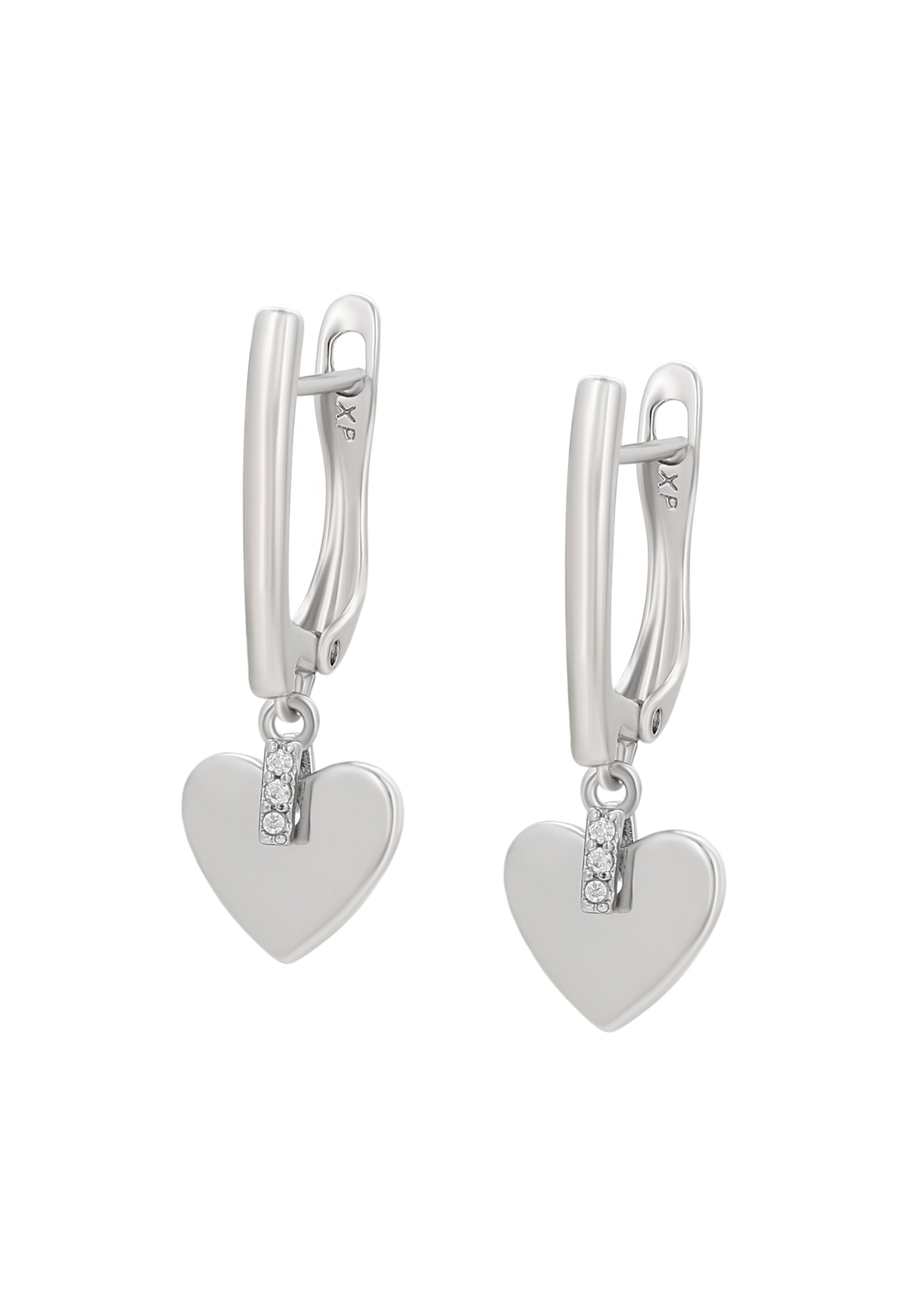 Gaya Boucles d'oreilles en argent, Vue avec produit