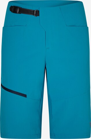ZIENER Regular Workout Pants 'NUWE' in Blue: front