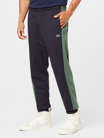 LACOSTE - Tapered Pantalón en gris: frente