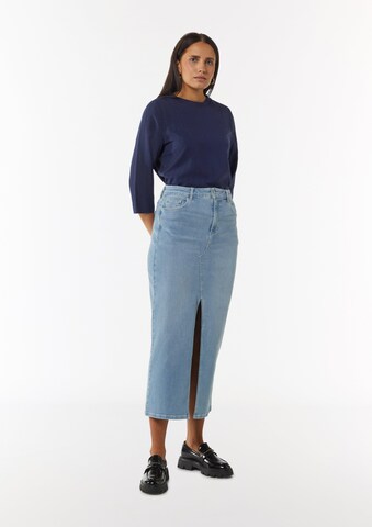 Camicia da donna di comma casual identity in blu