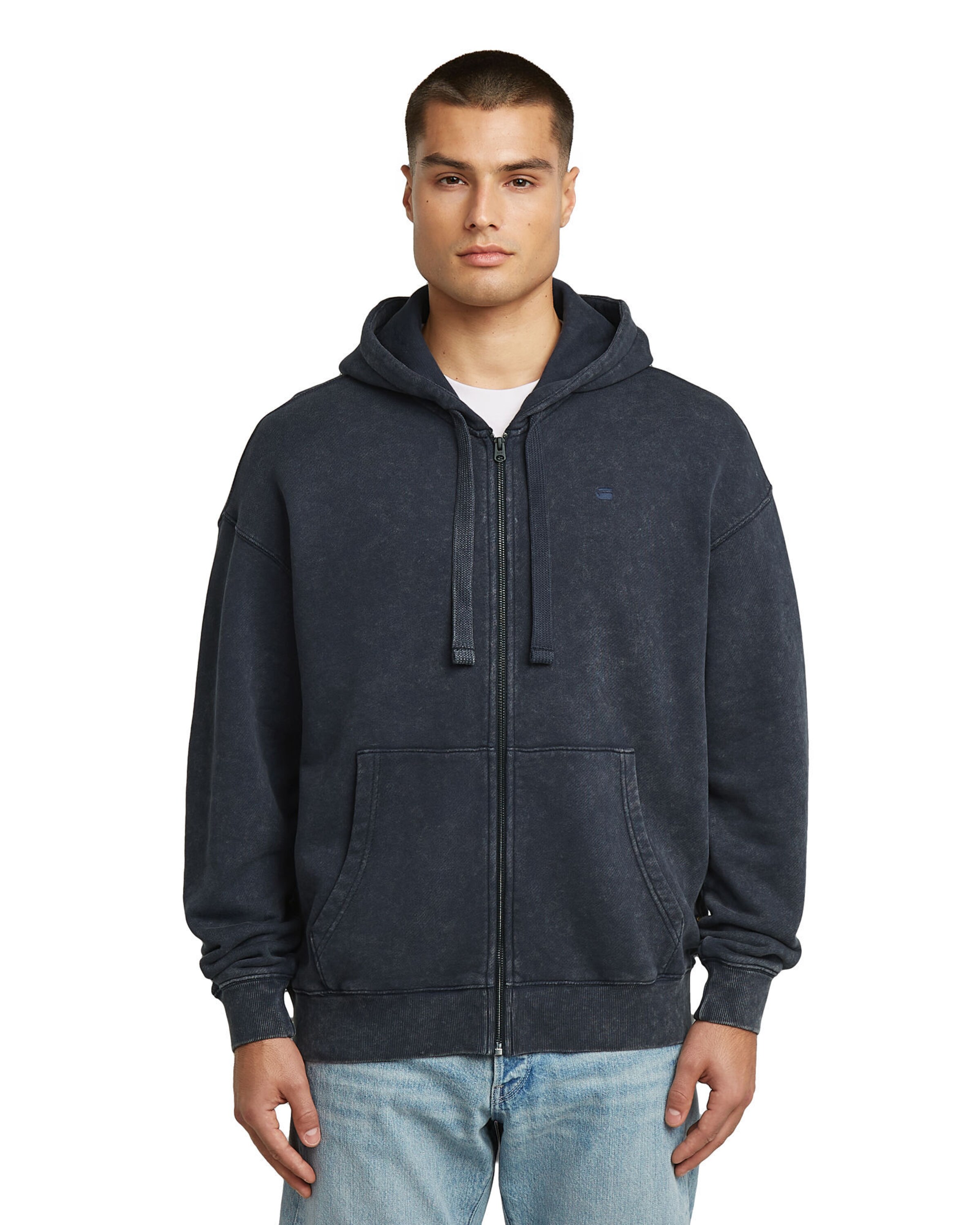 G-STAR Sweatshirt in Blau: Vorderseite
