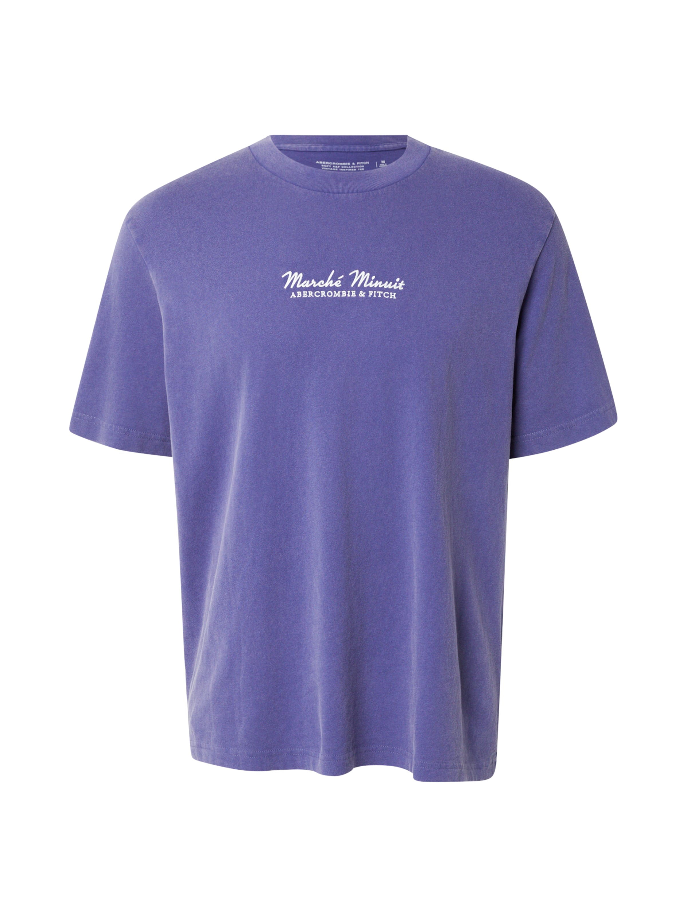 T-Shirt Abercrombie & Fitch en bleu : devant