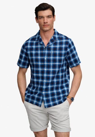 Superdry & Co Hemd 'Cabana' in Blau: Vorderseite