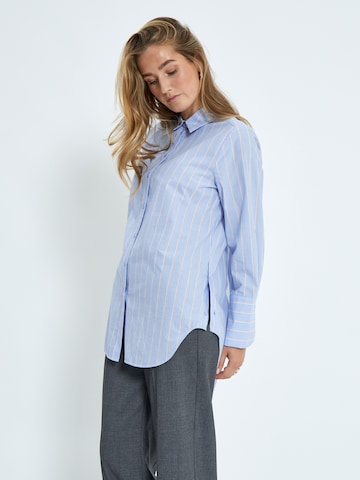 minus Blouse 'Liora' in Blue: front