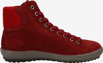 Legero Lace-Up Ankle Boots 'Tanaro' in Red
