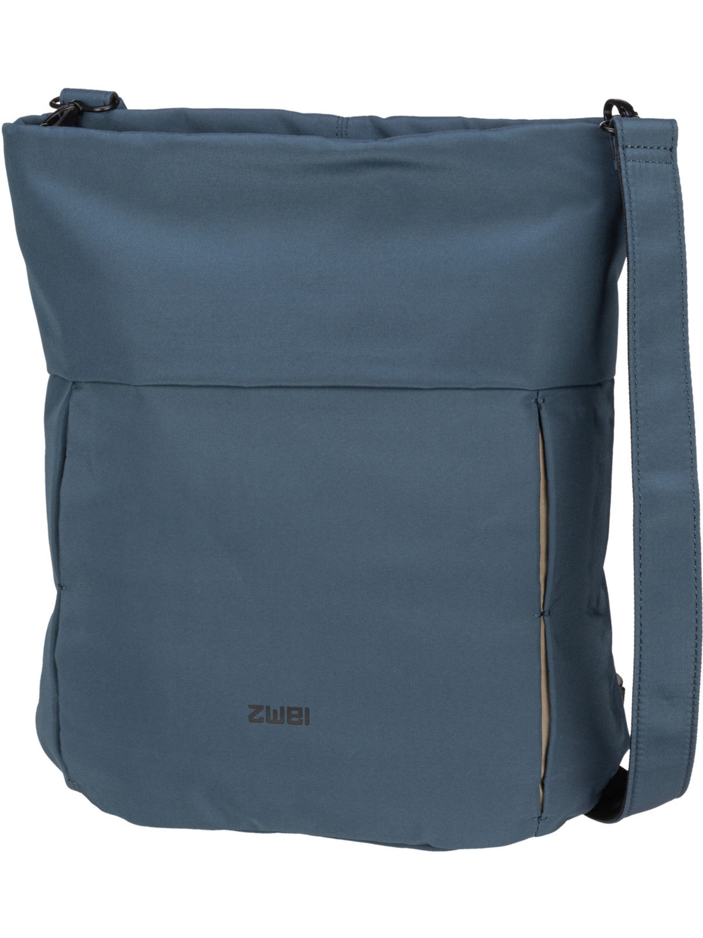 ZWEI Rucksack 'Toni' in Blau: Vorderseite