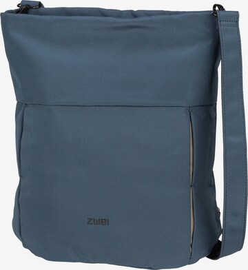 ZWEI Backpack 'Toni' in Blue: front