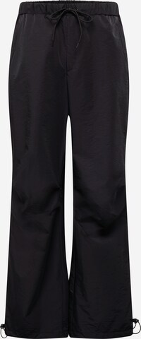 TOPMAN Tapered Broek in Zwart: voorkant