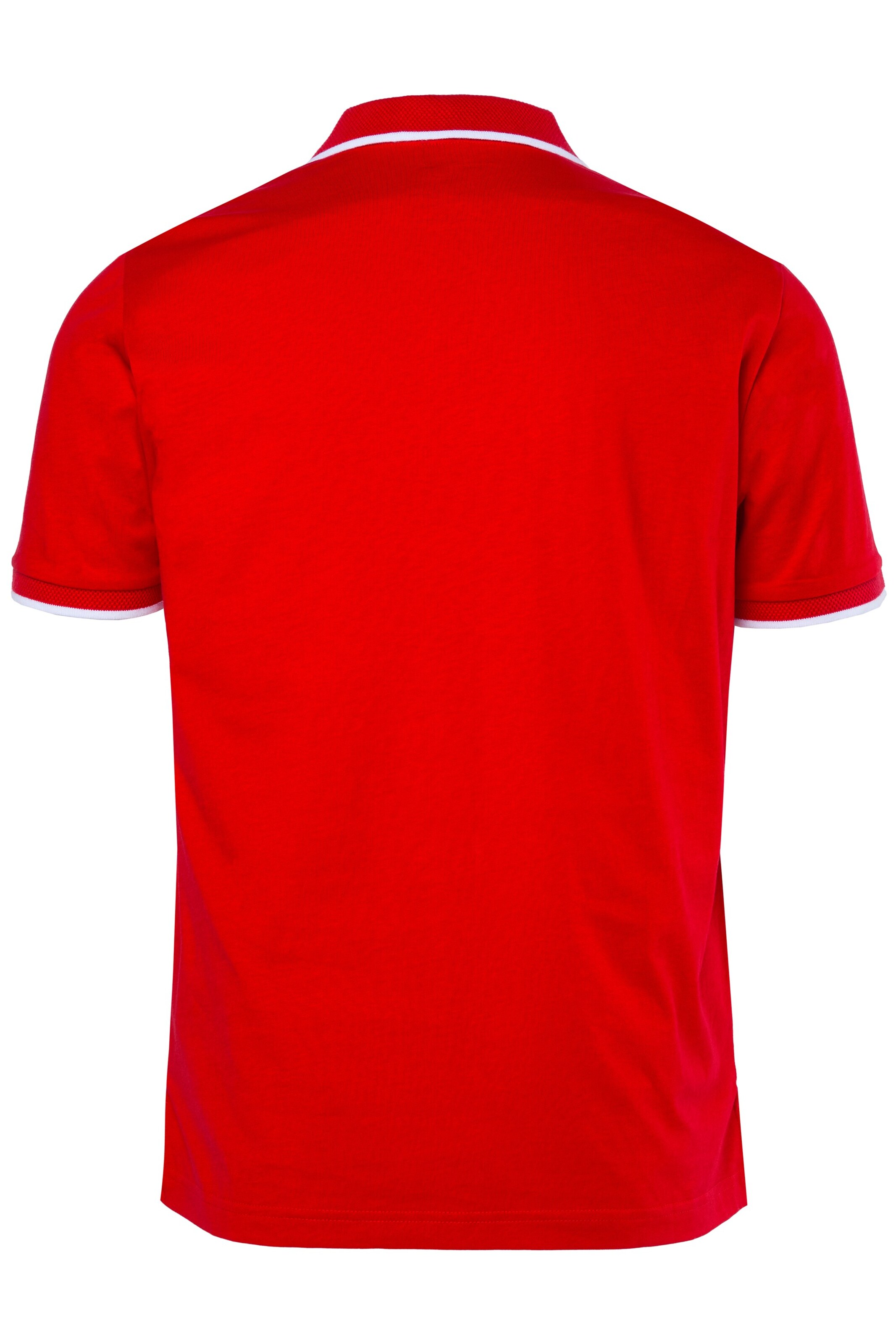 Men Plus Shirt in Rood