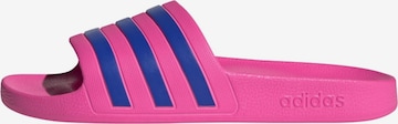 Tongs ' Aqua adilette ' ADIDAS PERFORMANCE en rose : devant