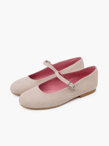 Ballerines Pisamonas en beige