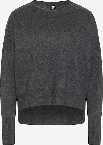 Polo Sylt Sweater in Grey: front