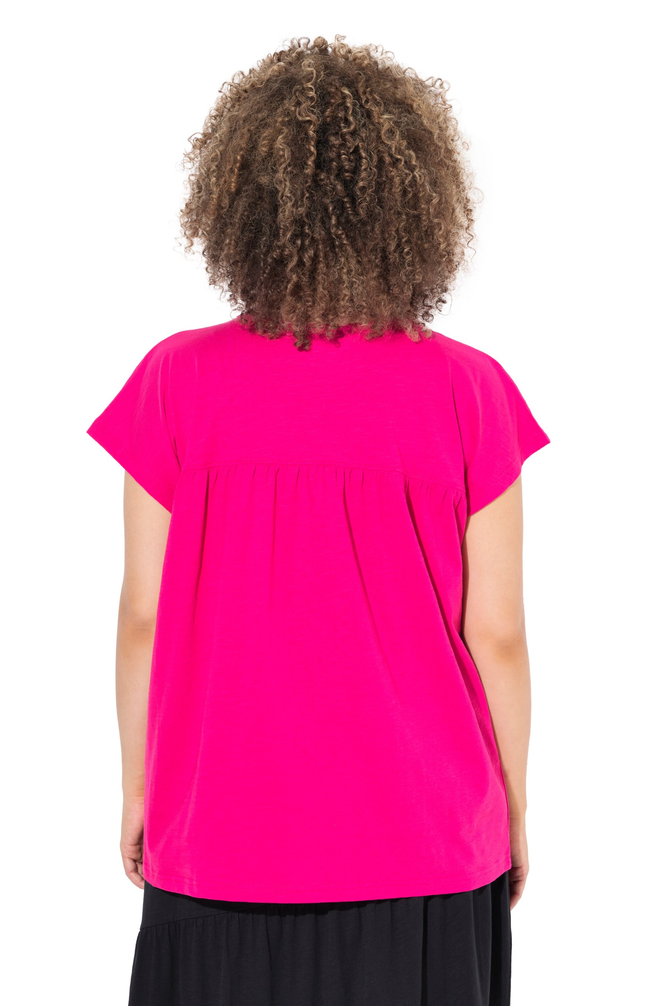 T-shirt Ulla Popken en rose