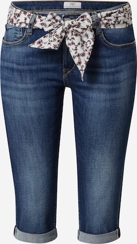 Le Temps Des Cerises Slimfit Jeans 'Mandy 2' in Blauw: voorkant