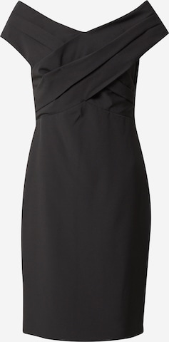 Lauren Ralph Lauren - Vestido de cocktail 'IRENE' em preto: frente