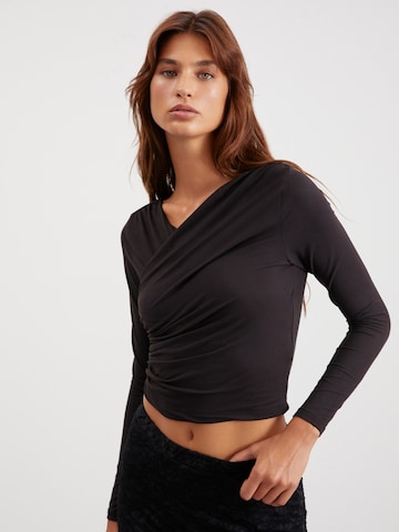 Grimelange Bluse in Schwarz