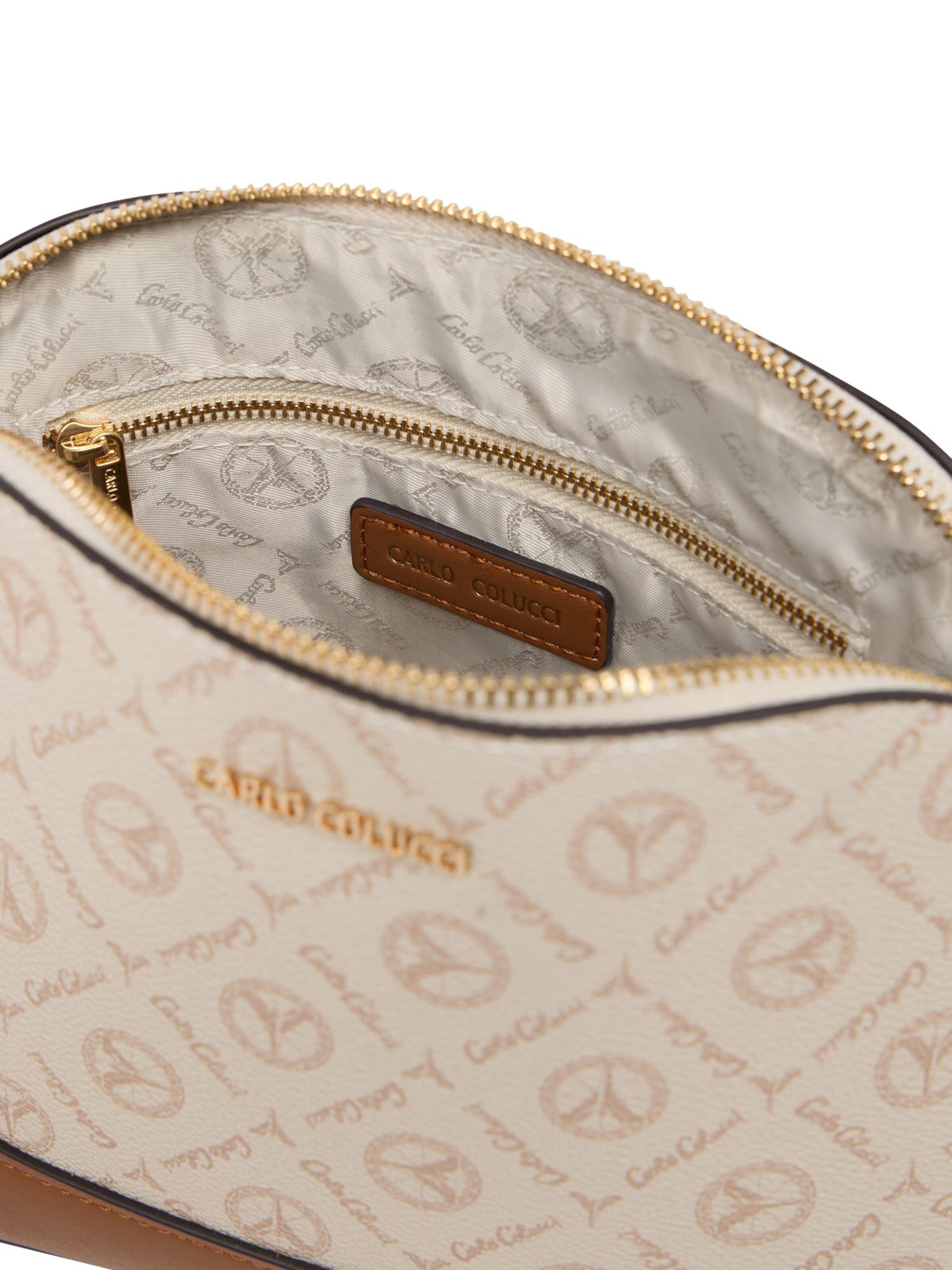 Sac à bandoulière ' di Luca ' Carlo Colucci en beige