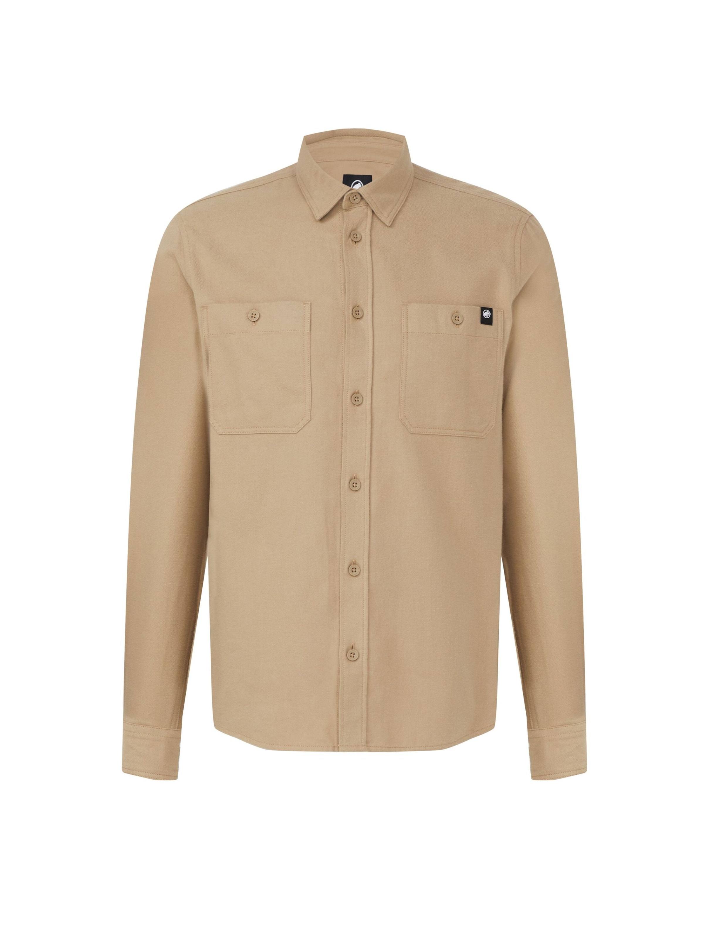 MAMMUT Hemd  ‘Alvra ’ in Beige: Vorderseite