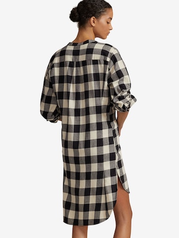 Chemise de nuit ' Cozy Flannel ' Polo Ralph Lauren en noir