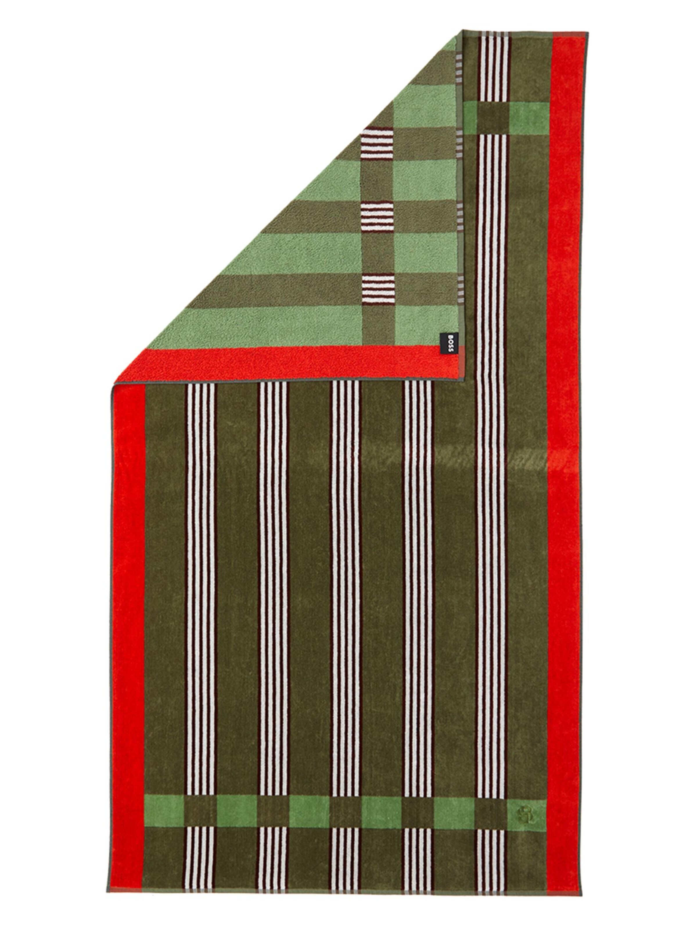 BOSS Home Beach Towel 'VENTO' in Green