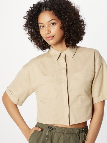 BRAVE SOUL Blouse in Beige