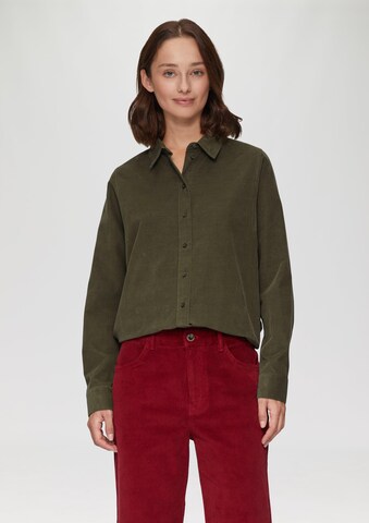 s.Oliver Blouse in Groen: voorkant