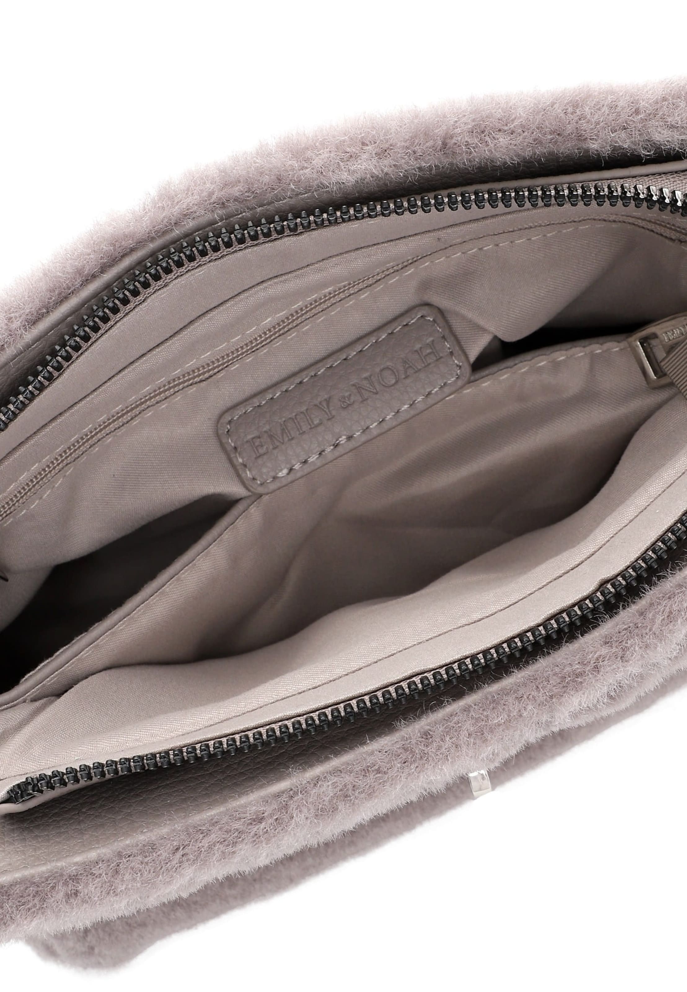 Emily & Noah Schoudertas 'Heather' in Grijs