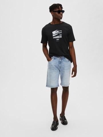 SELECTED HOMME Regular Shorts 'ALEX' in Blau